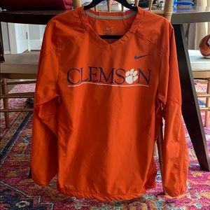 Nike Dri-Fit Clemson Windbreaker Pullover Small